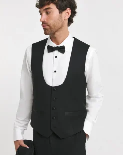 Jacamo Premium Textured Tuxedo Waistcoat