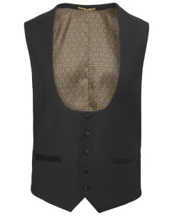 Jacamo Premium Textured Tuxedo Waistcoat