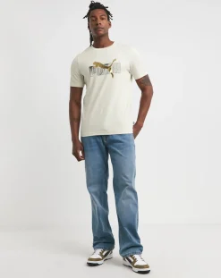 Puma Essentials Logo Lab Holiday T-Shirt