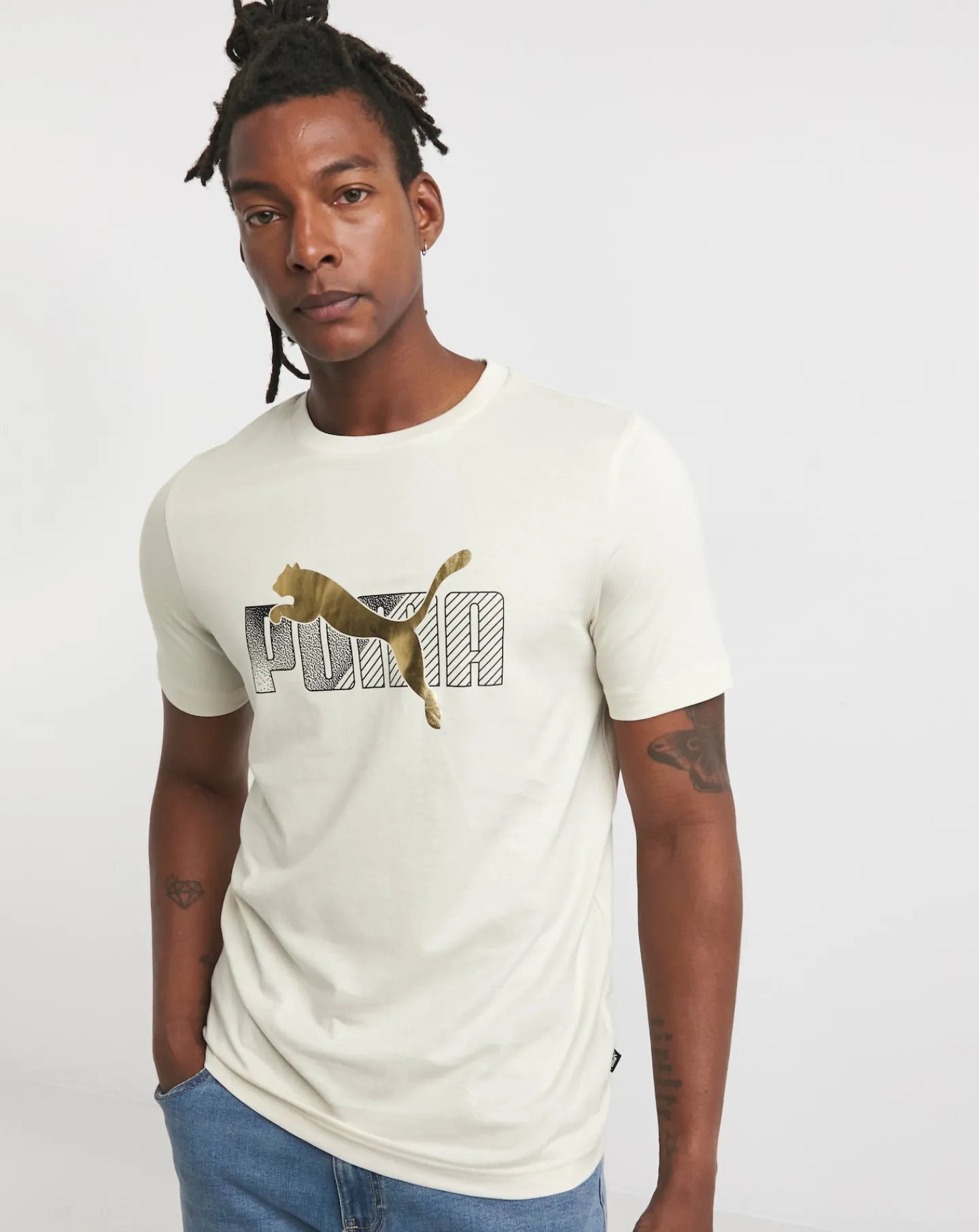 Puma Essentials Logo Lab Holiday T-Shirt