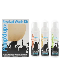 Pump'd Up Pump'd Up Travel Kit - Body Wash Shampoo  Hand Sanitiser
