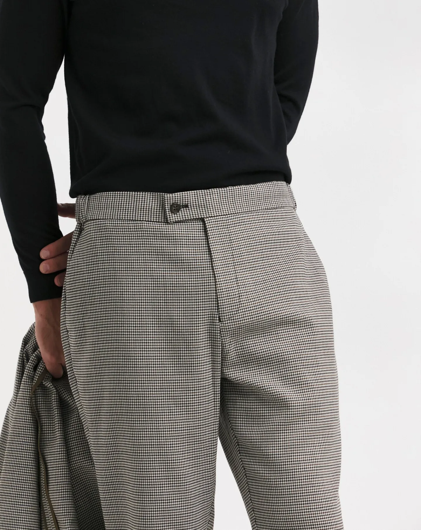 Jacamo Puppy Tooth Tapered Trouser