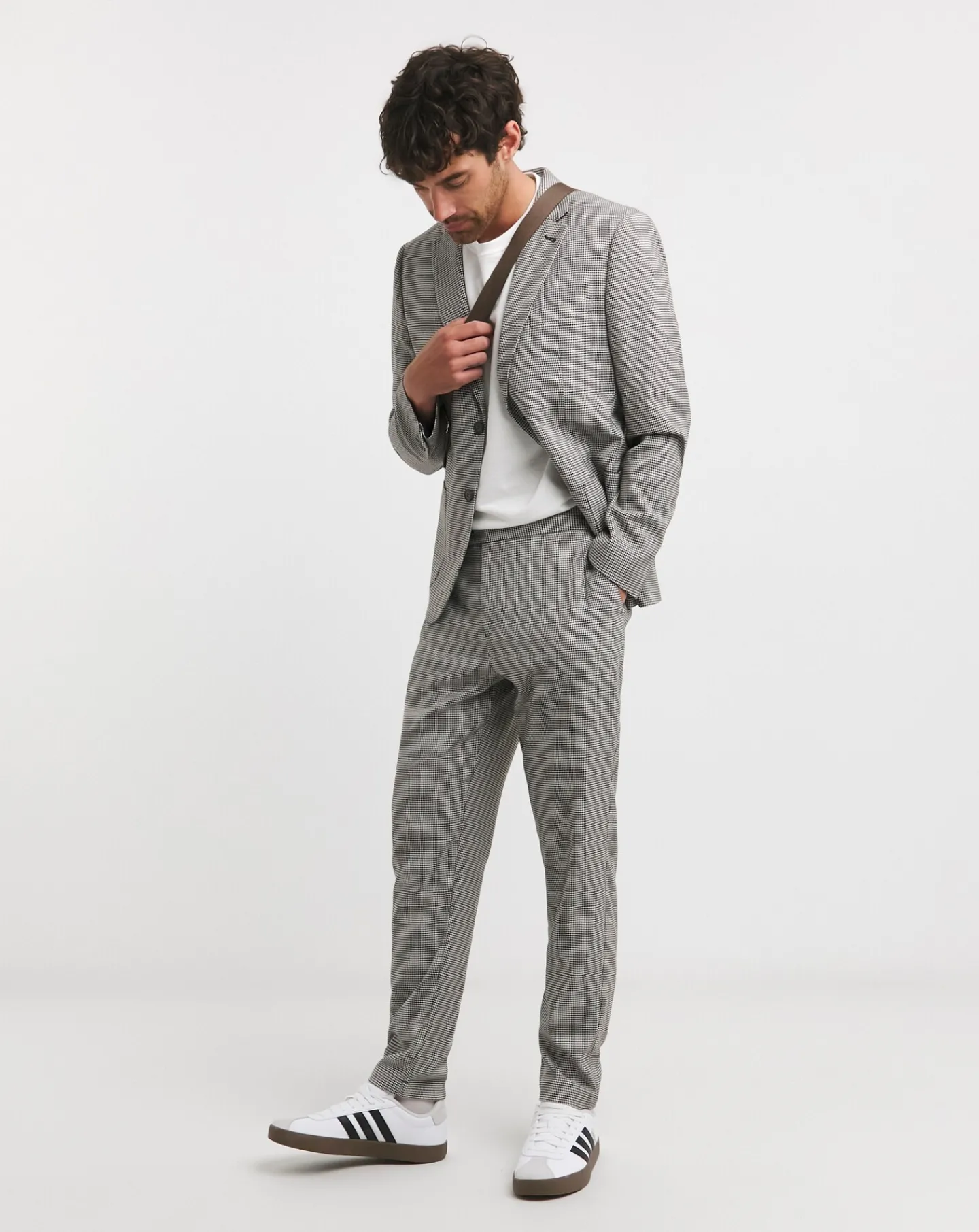 Jacamo Puppy Tooth Tapered Trouser