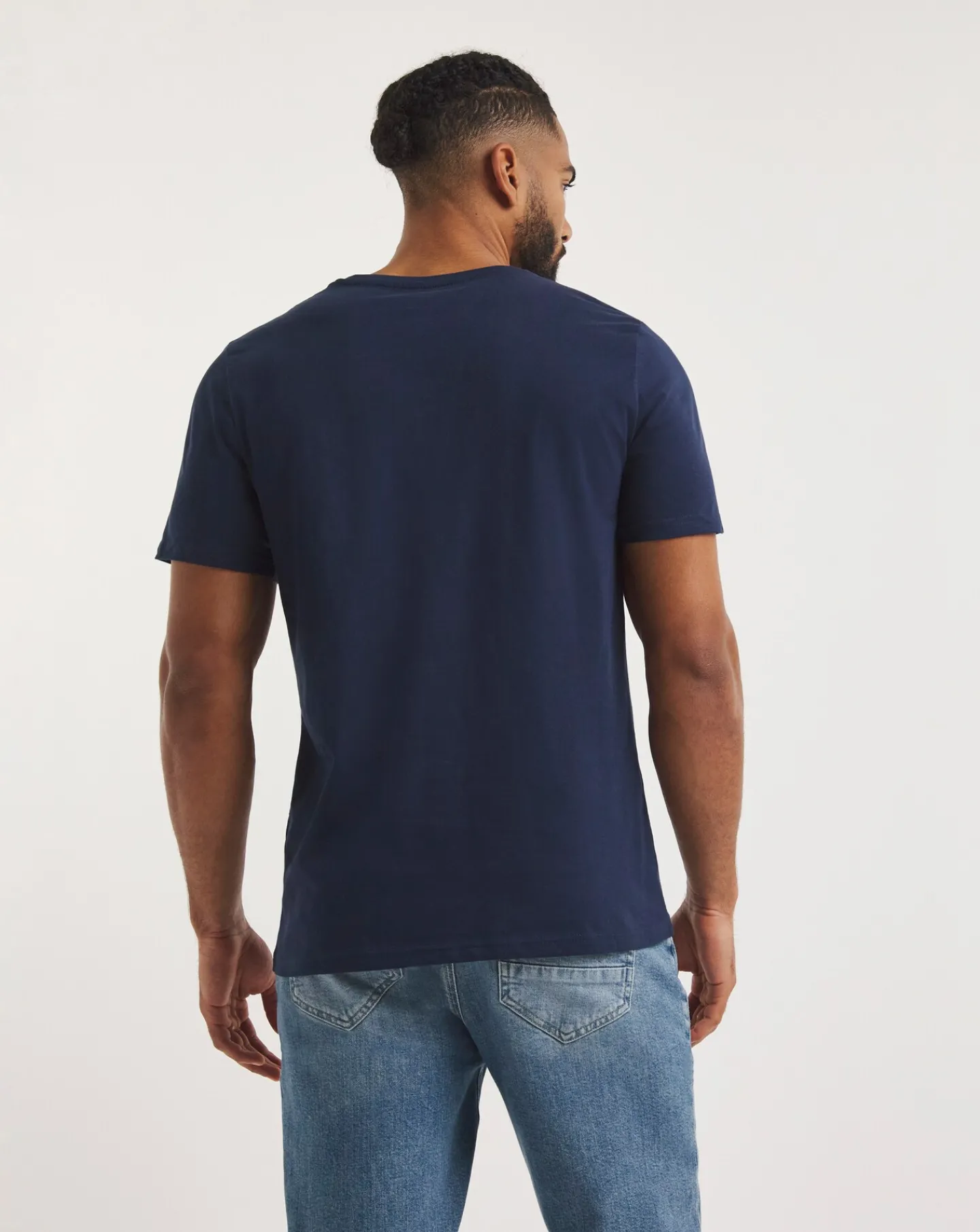 Jacamo Pure Cotton Crew Neck T-Shirt