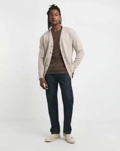 Jacamo Pure Cotton Crew Neck T-Shirt Long