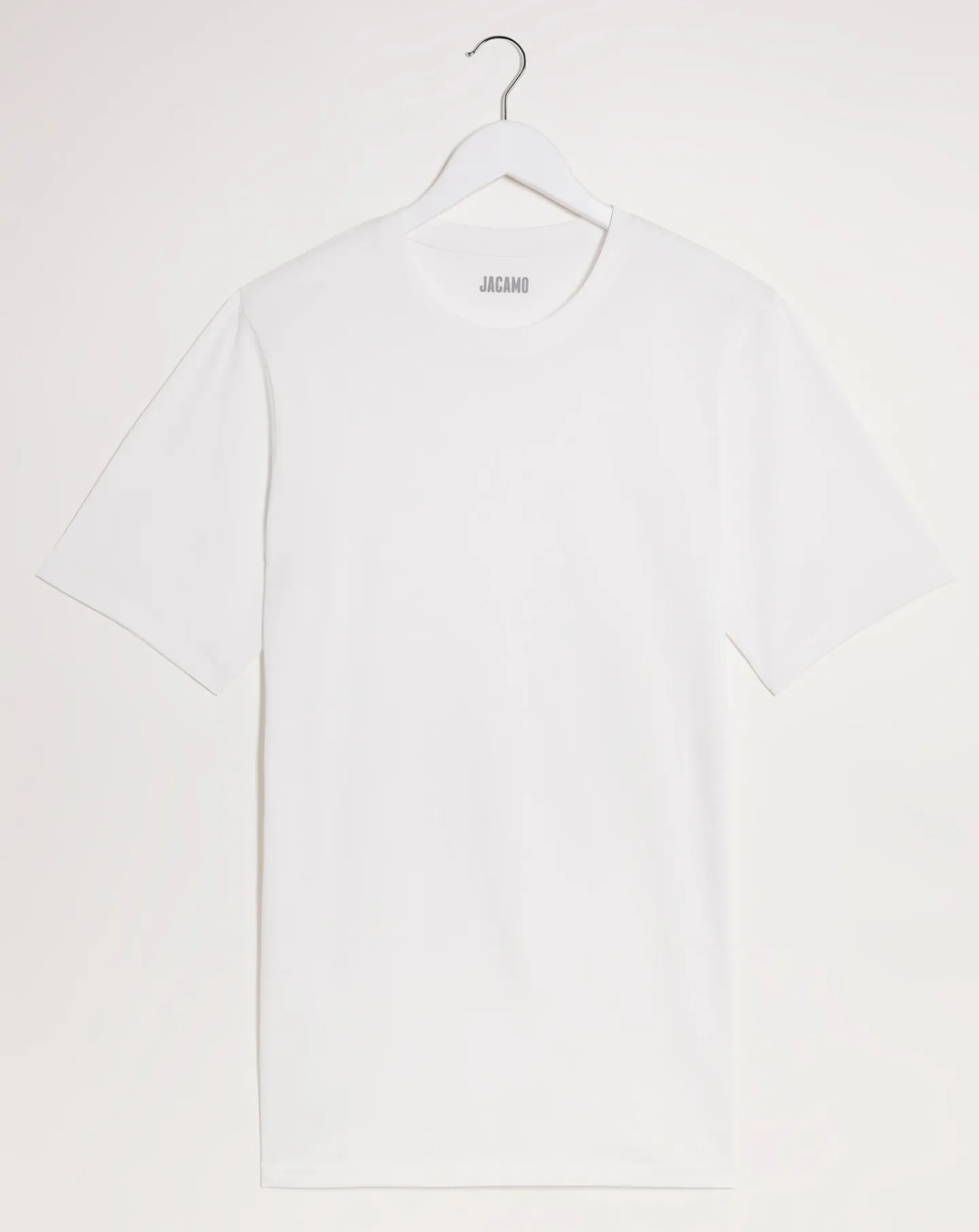 Jacamo Pure Cotton Crew Neck T-Shirt Extra Long