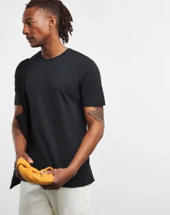 Jacamo Pure Cotton Crew Neck T-Shirt Long