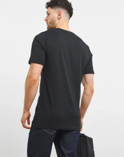 Jacamo Pure Cotton Crew Neck T-Shirt Extra Long