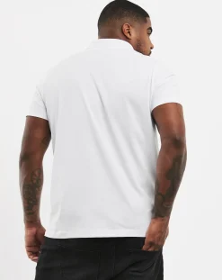 Jacamo Pure Cotton Jersey Pocket Polo Long