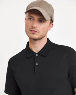 Jacamo Pure Cotton Jersey Pocket Polo Long