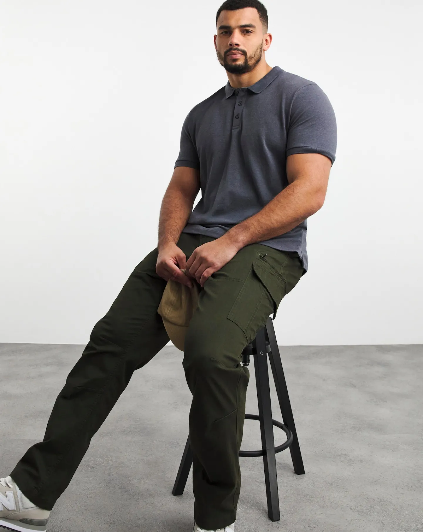 Jacamo Pure Cotton Pique Polo