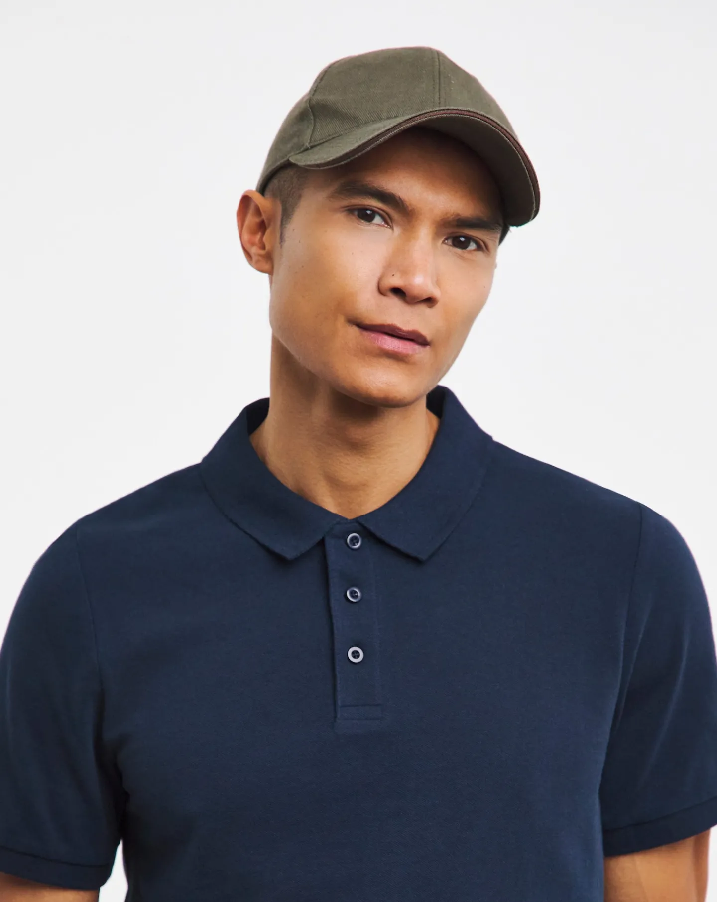 Jacamo Pure Cotton Pique Polo Long