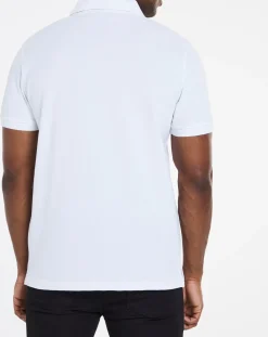 Jacamo Pure Cotton Pique Polo Long