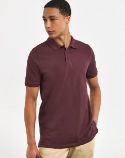 Jacamo Pure Cotton Pique Polo Long