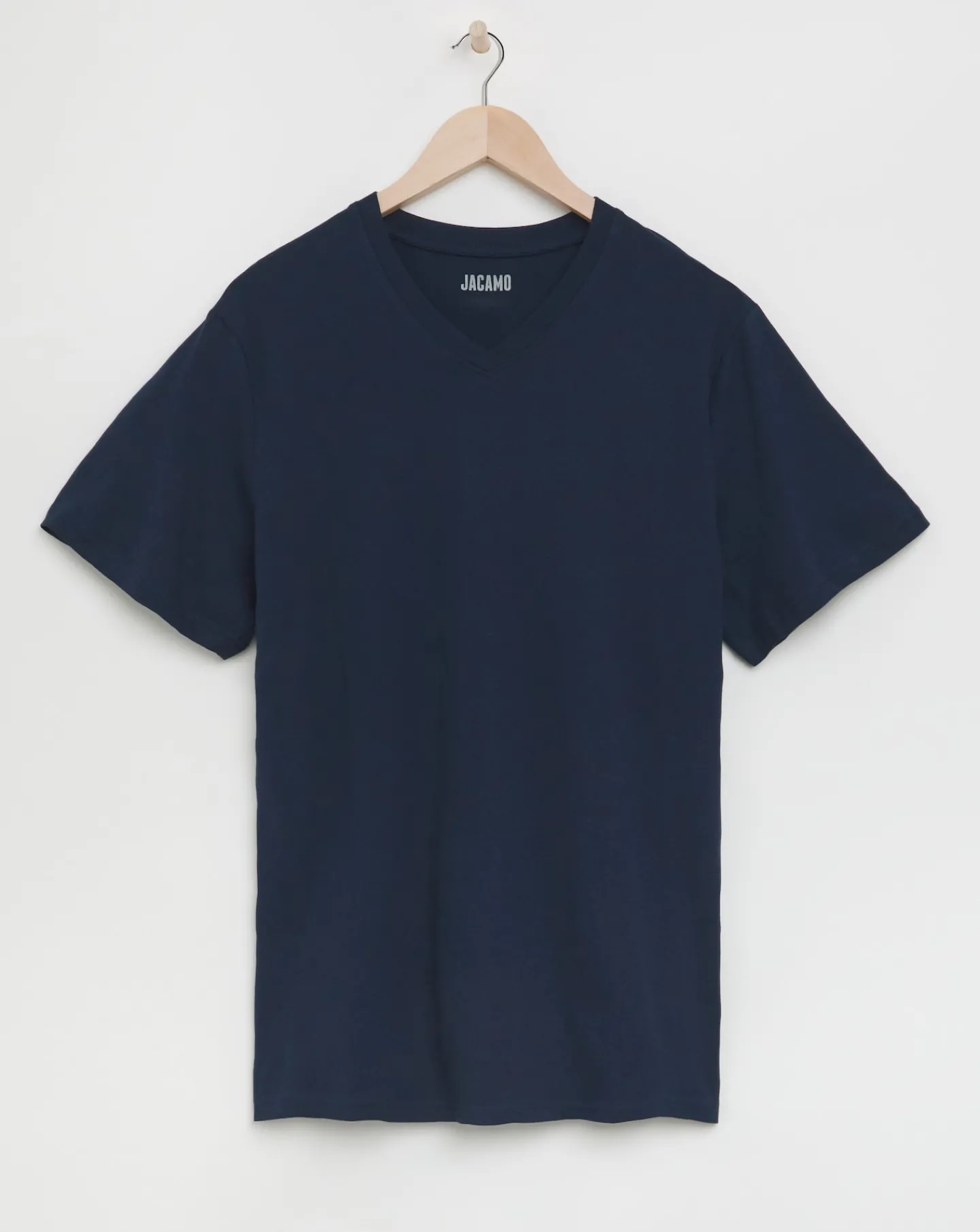 Jacamo Pure Cotton V-Neck T-Shirt