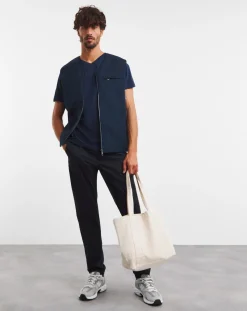 Jacamo Pure Cotton V-Neck T-Shirt