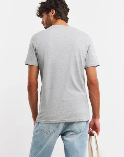 Jacamo Pure Cotton V-Neck T-Shirt Long