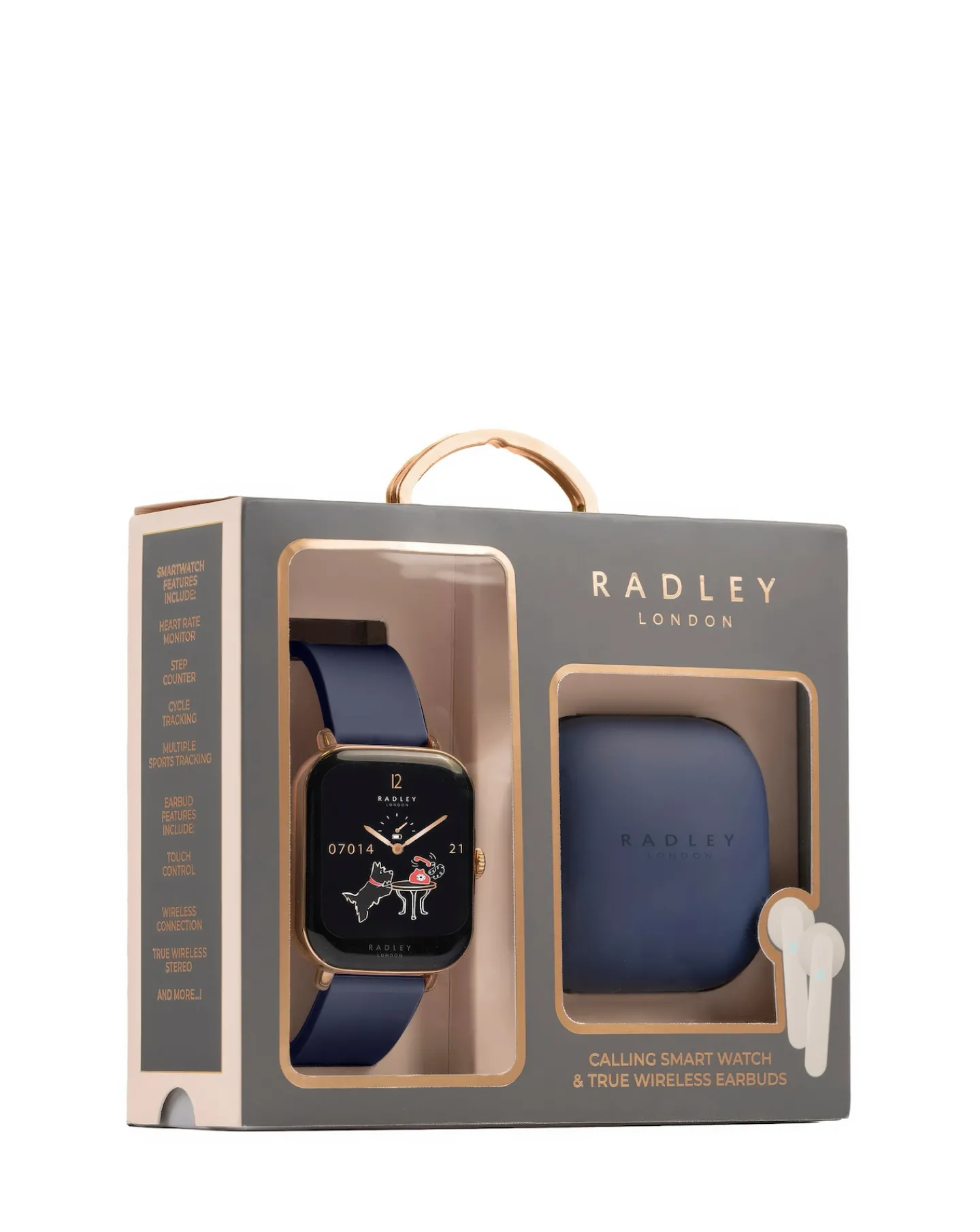 Radley Series 20 Smart Ink Calling Watch with Wireless Earphones RYS20-2156-TWS