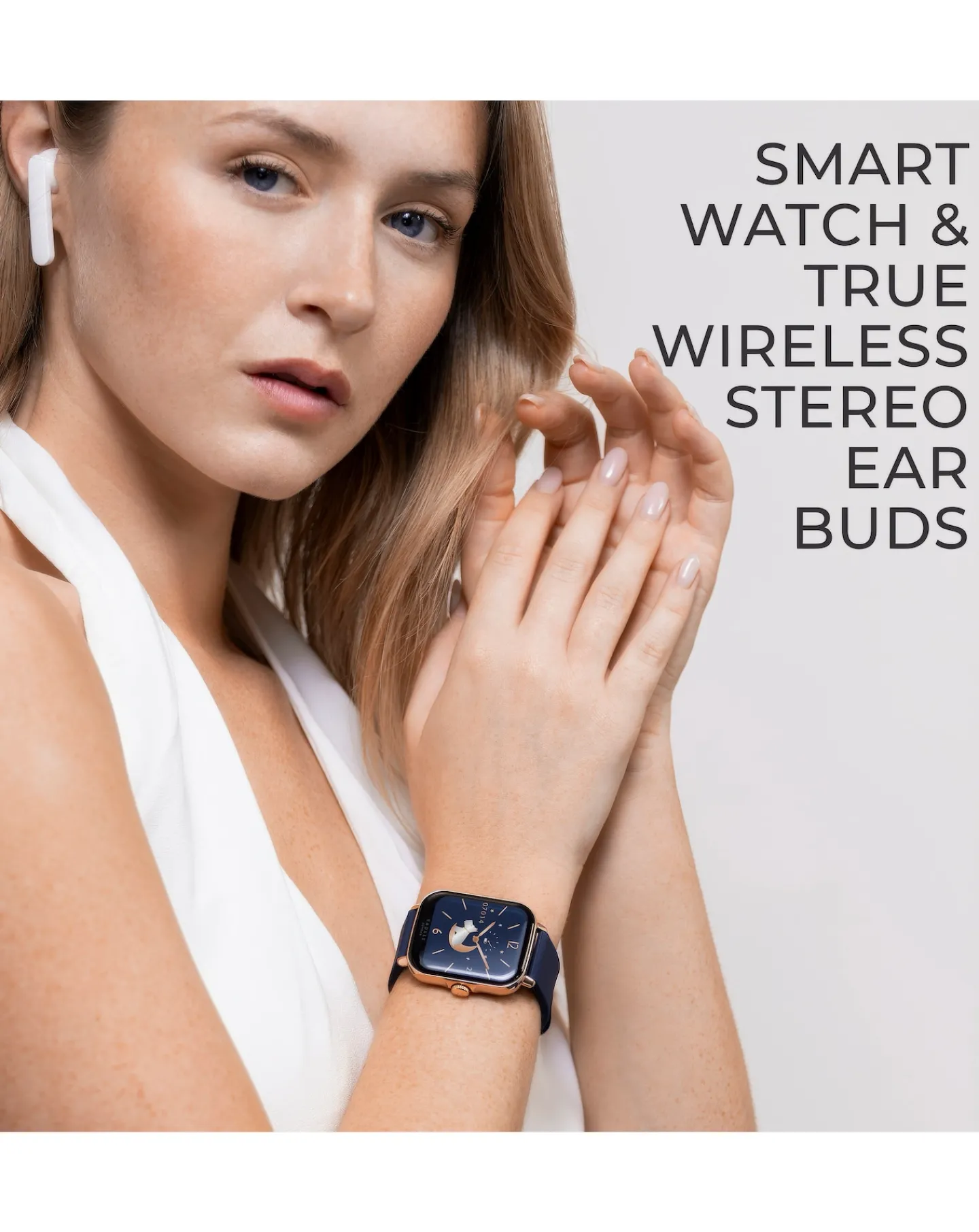 Radley Series 20 Smart Ink Calling Watch with Wireless Earphones RYS20-2156-TWS