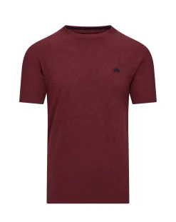 Raging Bull - Classic Organic T-shirt - Black/Sky Blue/Claret
