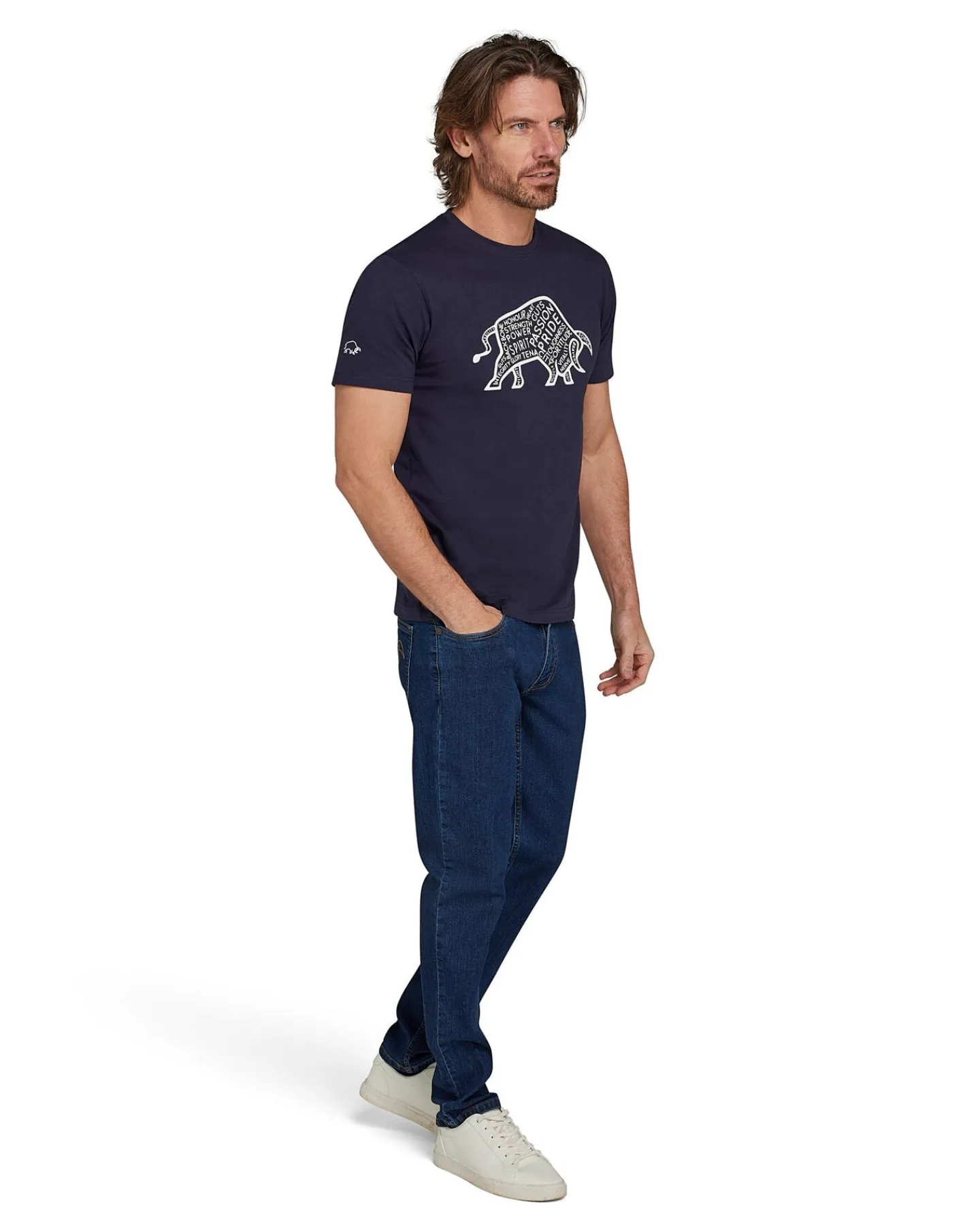 Raging Bull Bull Outline T-Shirt