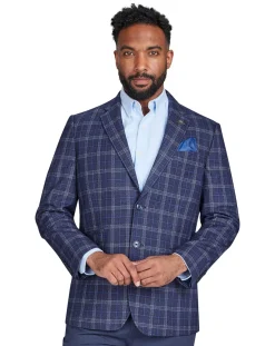 Raging Bull Checked Wool Blazer