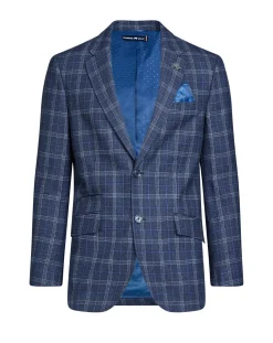 Raging Bull Checked Wool Blazer