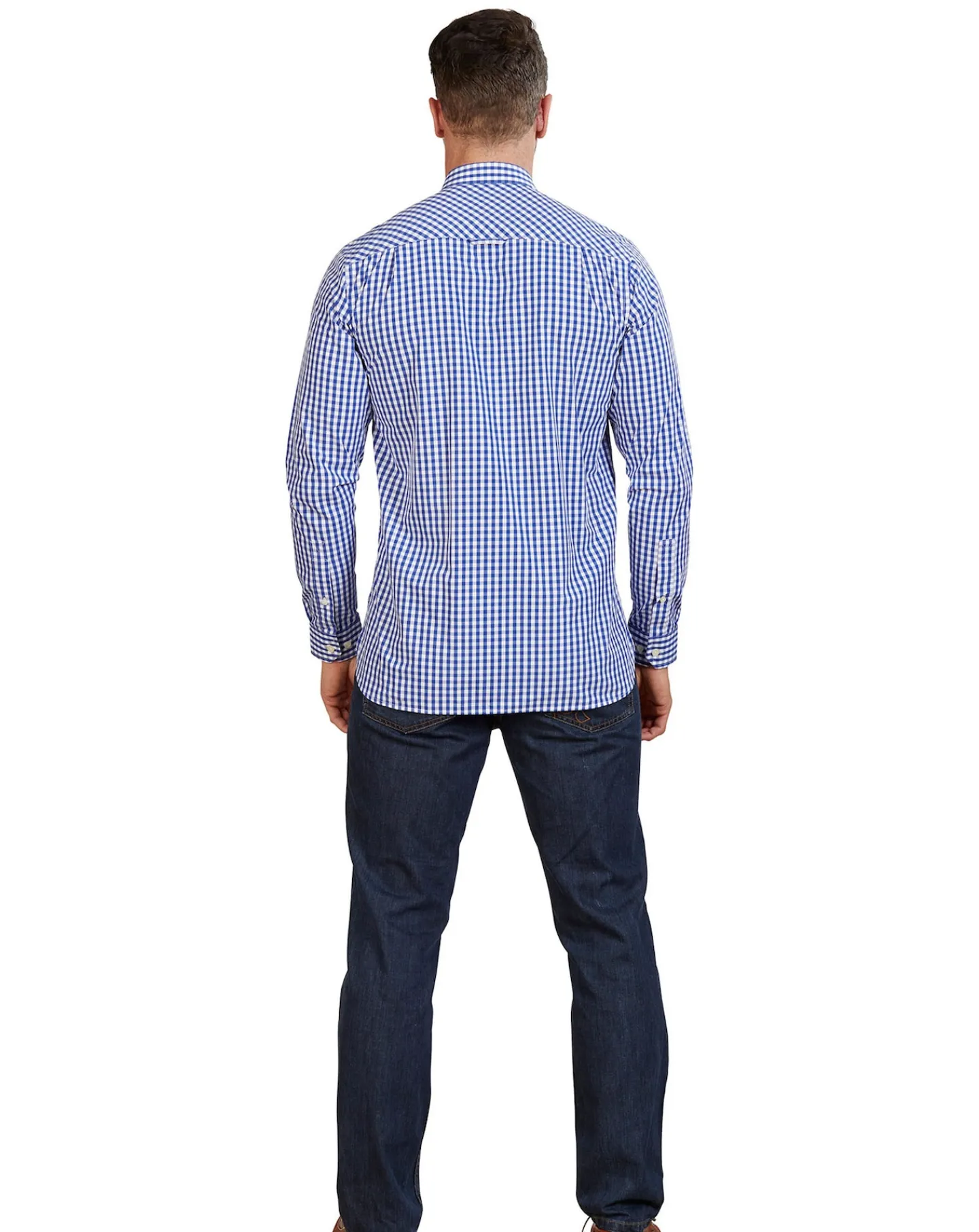 Raging Bull Classic Long Sleeve Gingham Shirt