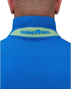 Raging Bull Classic Organic Polo Cobalt Blue