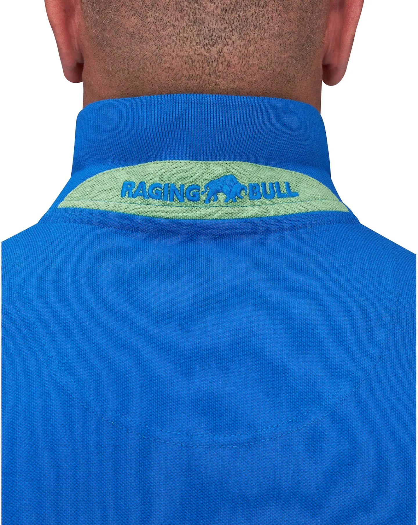 Raging Bull Classic Organic Polo Cobalt Blue