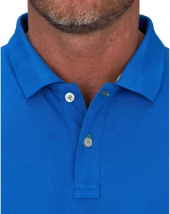 Raging Bull Classic Organic Polo Cobalt Blue