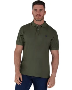 Raging Bull Classic Organic Polo Army Green