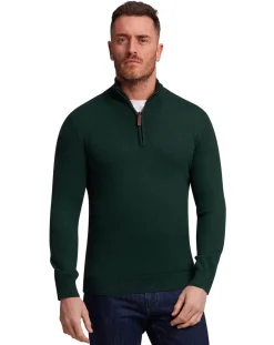 Raging Bull Classic Quarter Zip Knit Forest