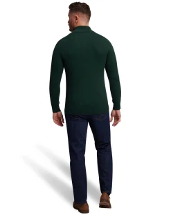 Raging Bull Classic Quarter Zip Knit Forest