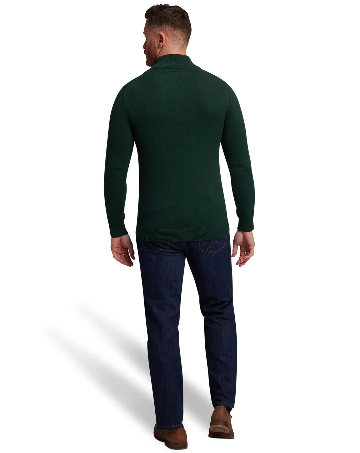 Raging Bull Classic Quarter Zip Knit Forest