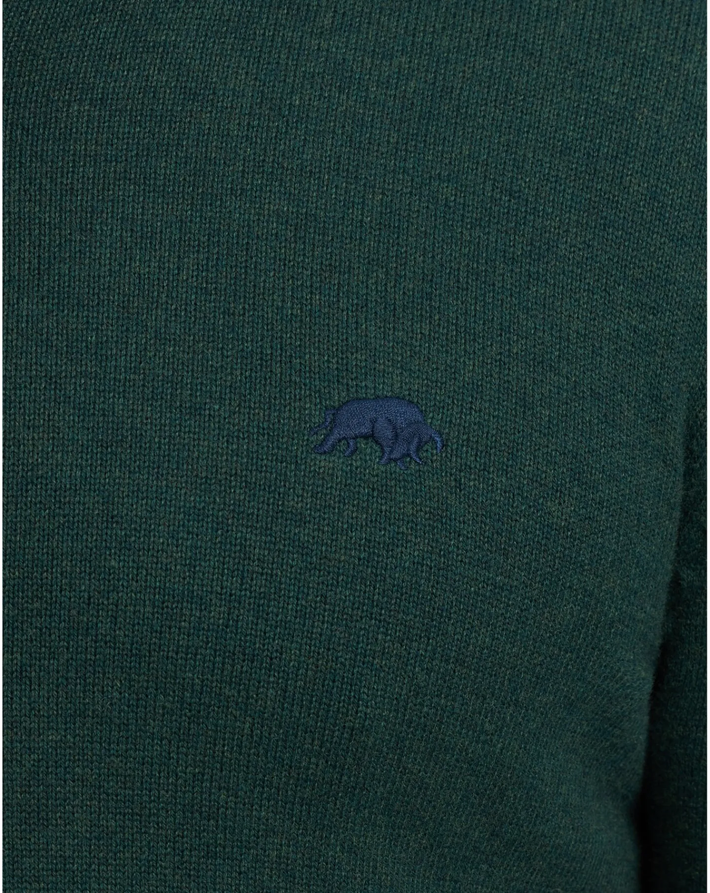 Raging Bull Classic Quarter Zip Knit Forest