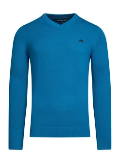 Raging Bull Classic V Neck Knit