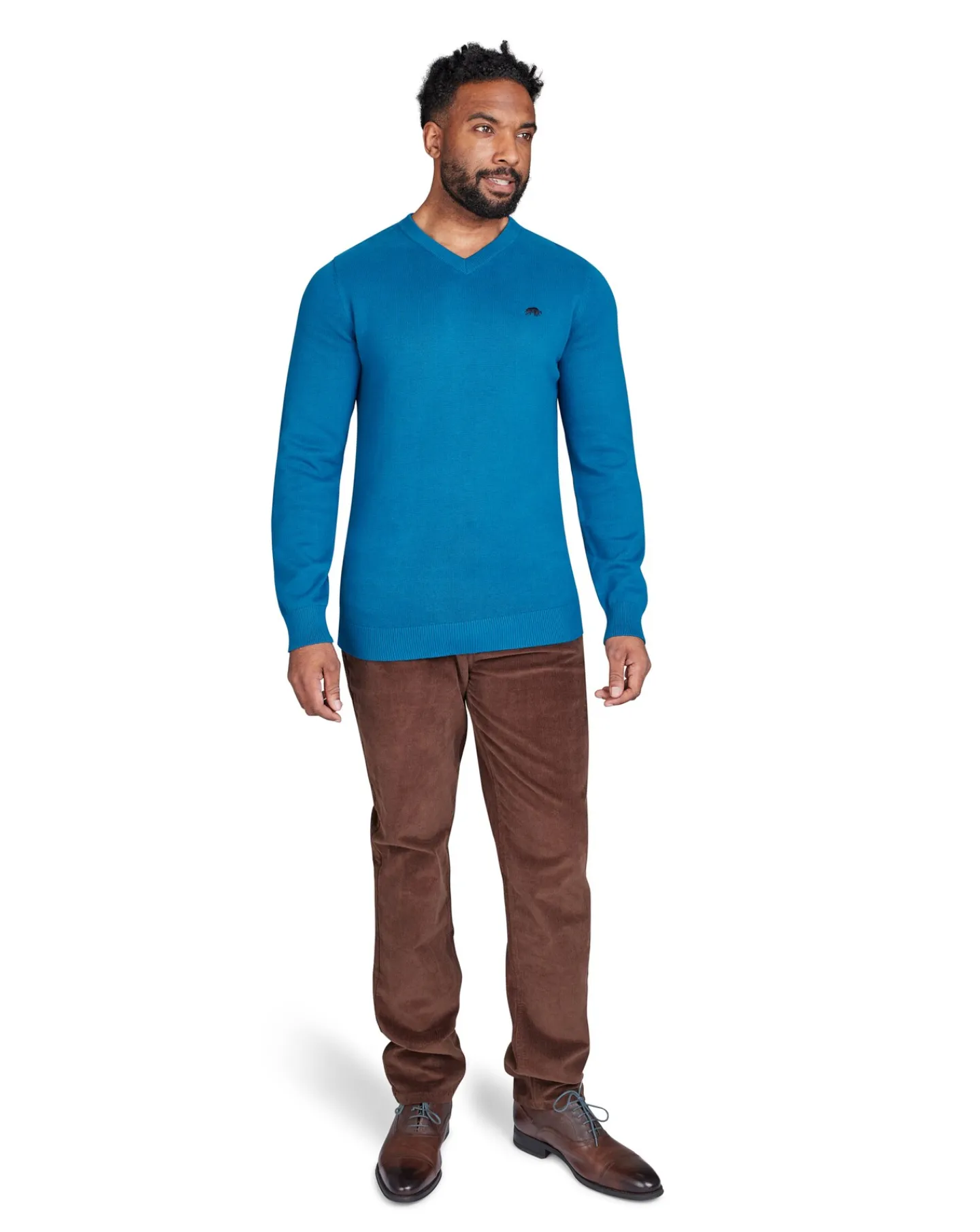 Raging Bull Classic V Neck Knit