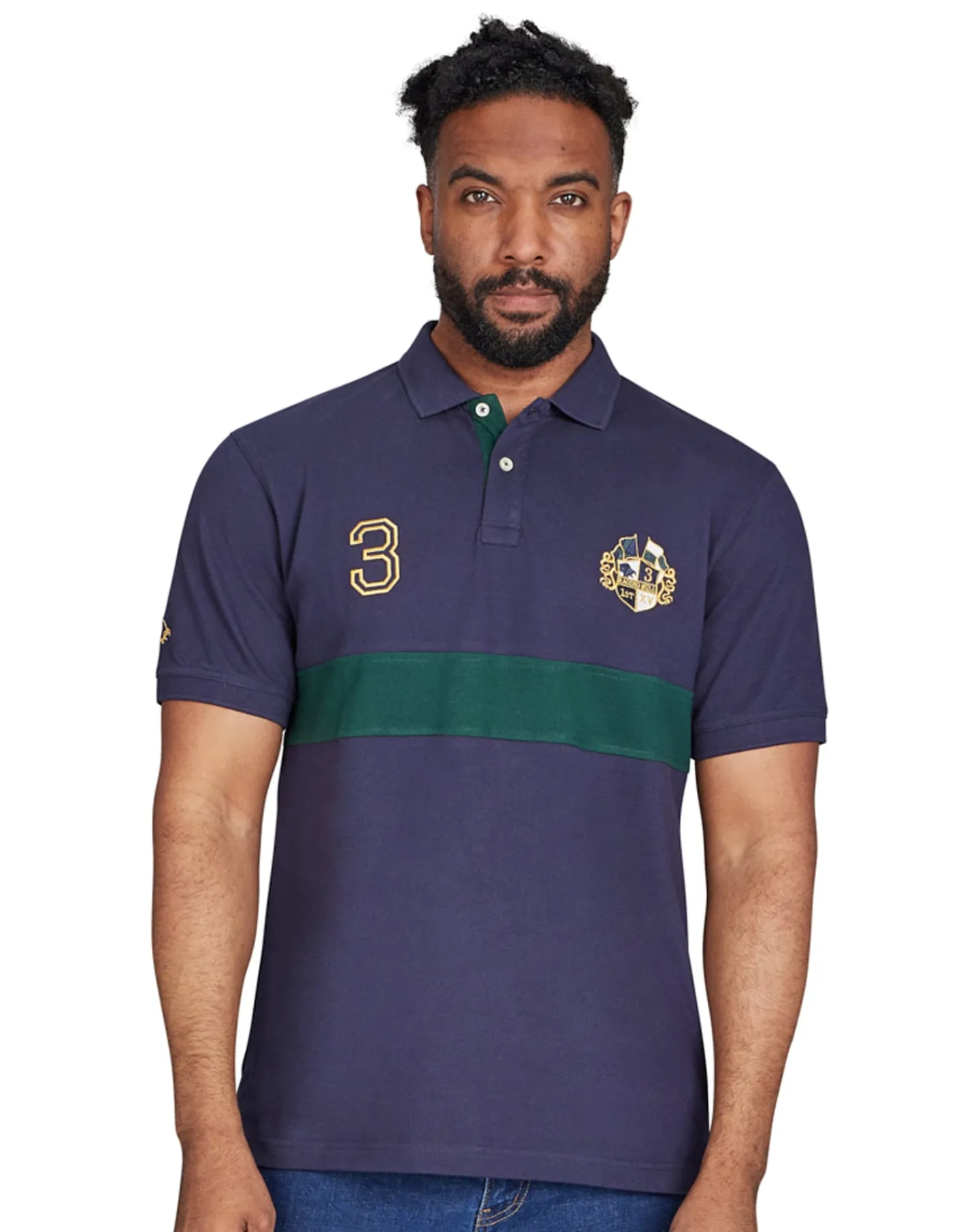Raging Bull Cut & Sew Panel Pique Polo