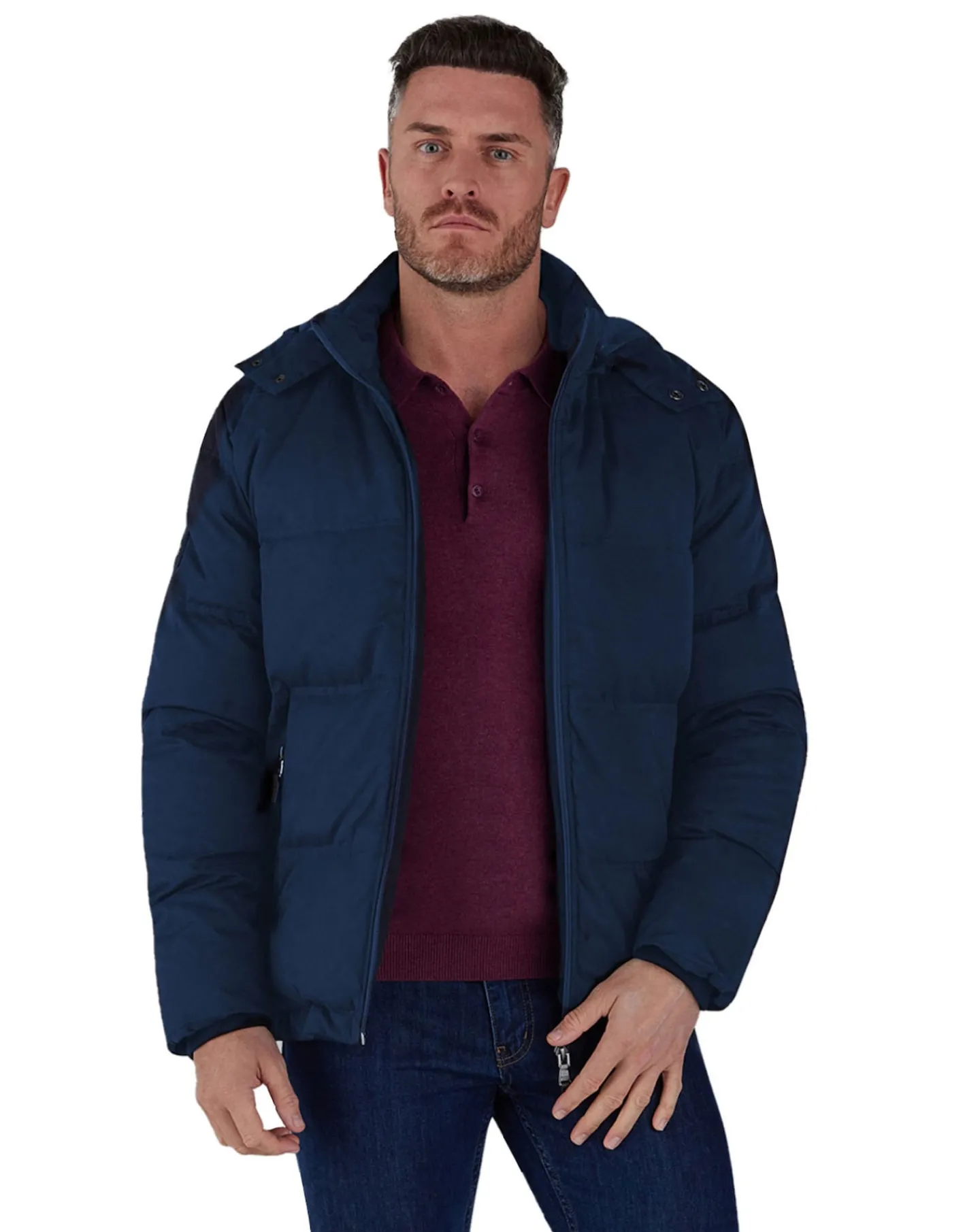 Raging Bull Hooded Puffer Jacket