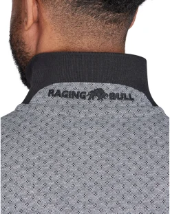 Raging Bull Jaquard Pique Polo