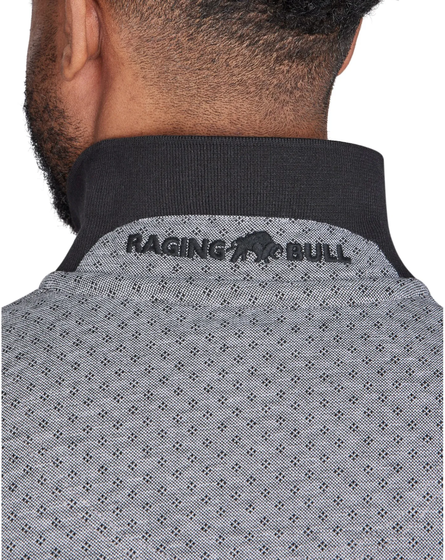 Raging Bull Jaquard Pique Polo