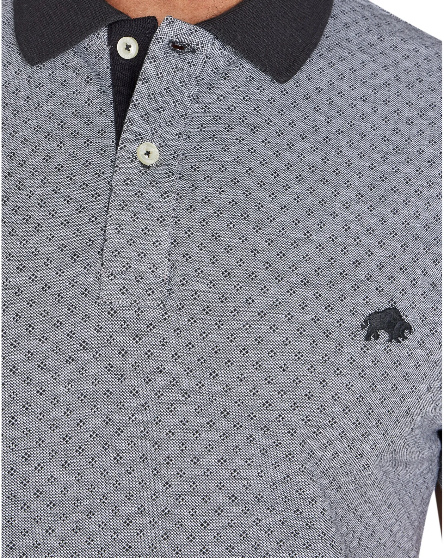 Raging Bull Jaquard Pique Polo