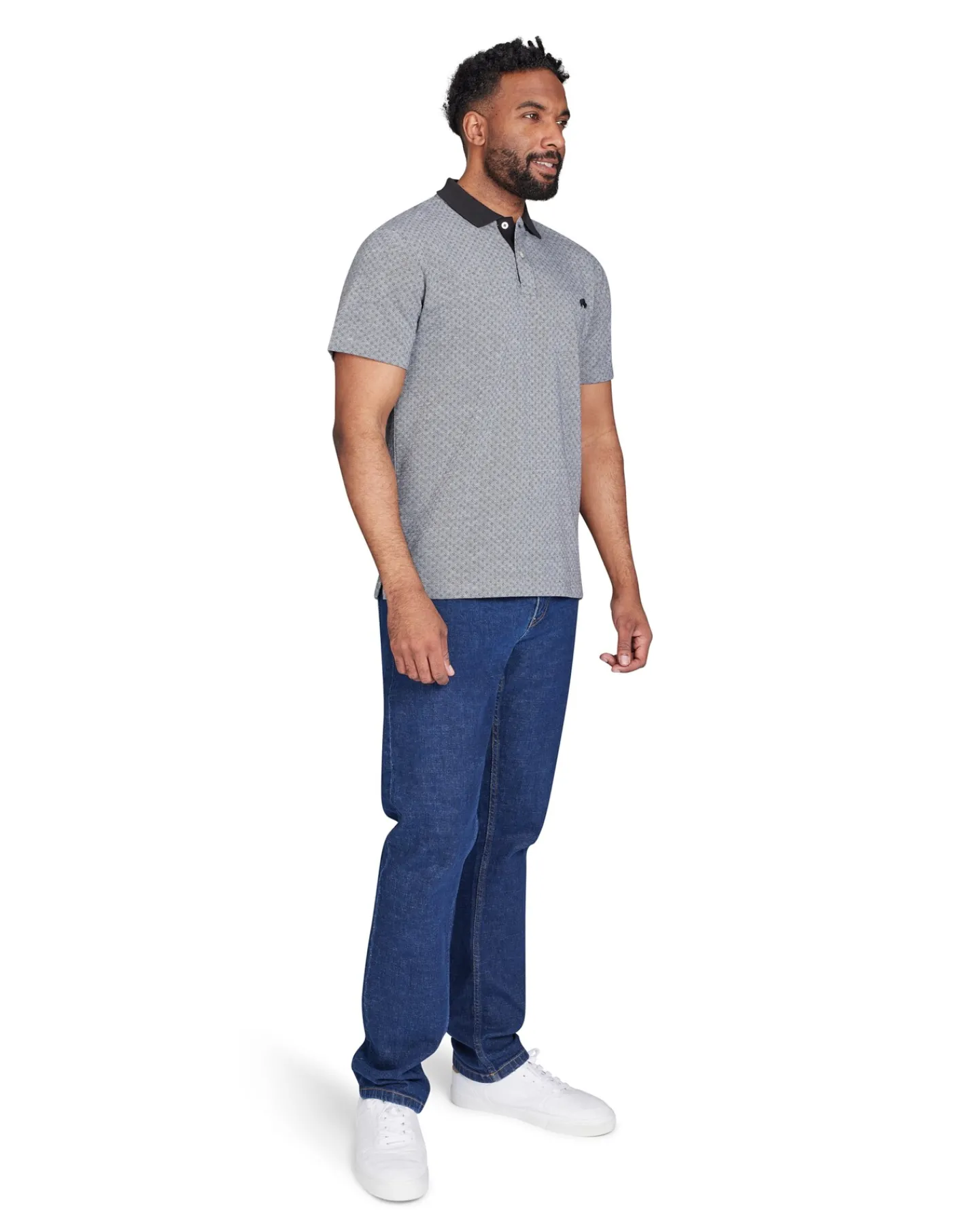 Raging Bull Jaquard Pique Polo