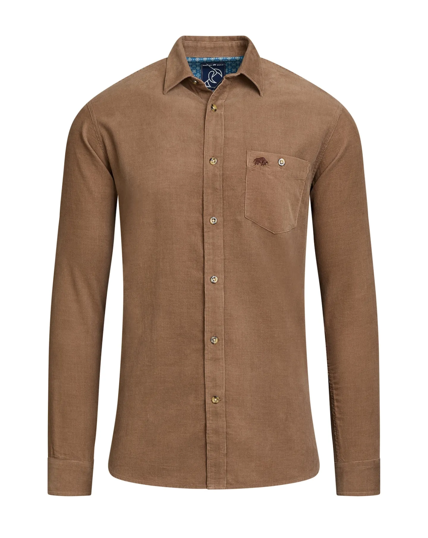 Raging Bull Long Sleeve Corduroy Shirt