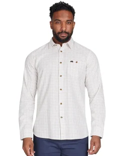 Raging Bull Long Sleeve Country Check Brushed Cotton Shirt