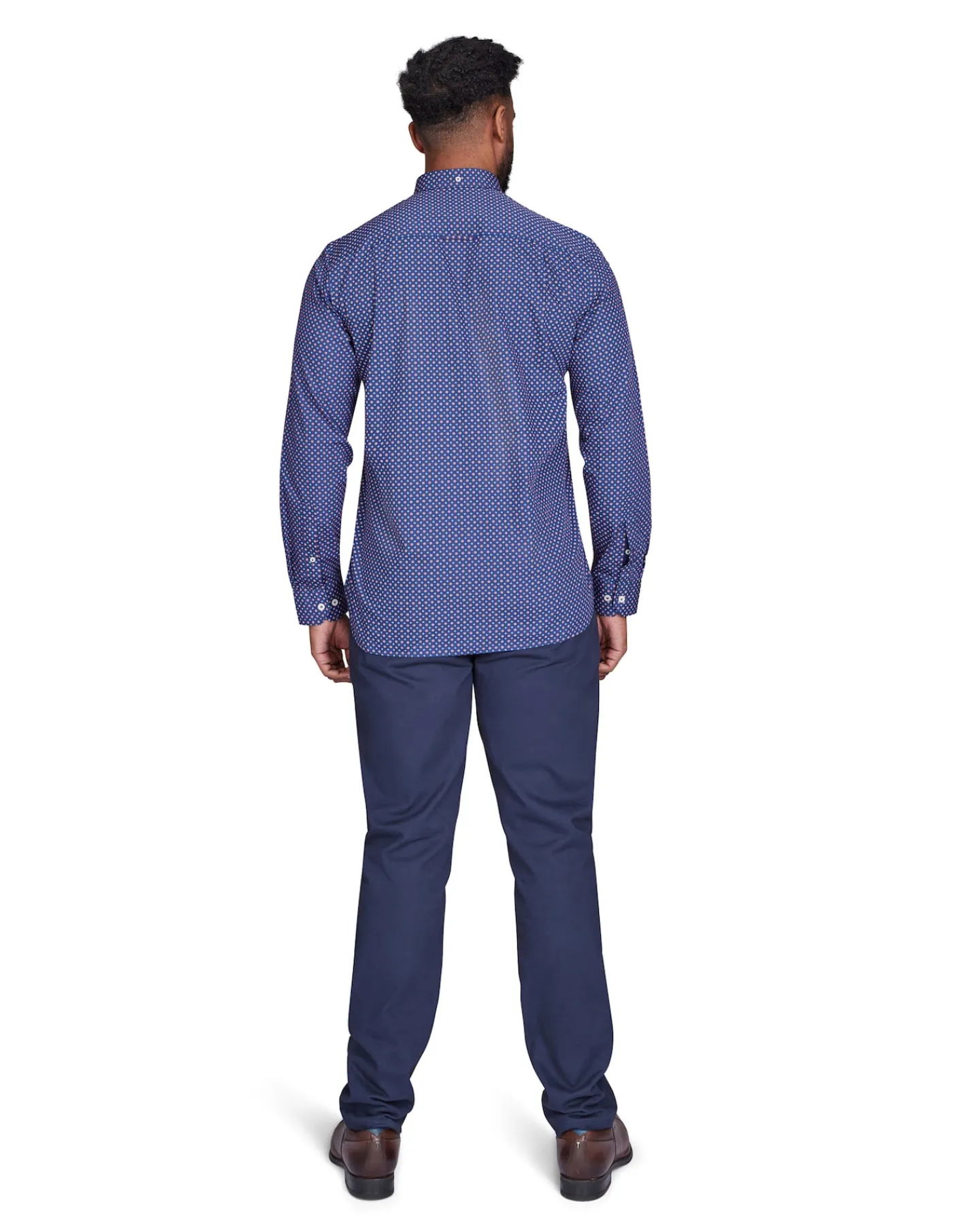 Raging Bull Long Sleeve Geo Print Shirt