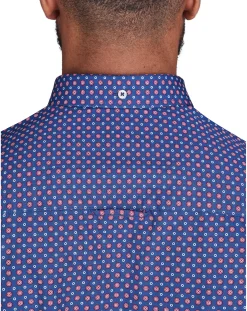 Raging Bull Long Sleeve Geo Print Shirt