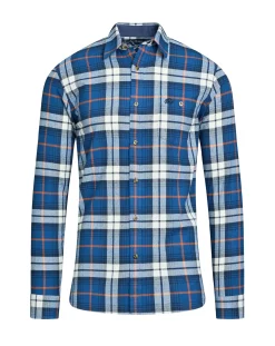 Raging Bull Long Sleeve Large Plaid Brushed Cotton Shirt