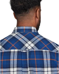 Raging Bull Long Sleeve Large Plaid Brushed Cotton Shirt